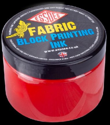 ESSDEE Barva na linoryt textilní 150 ml - Red - Essdee