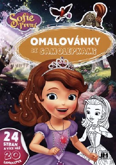 Omalovánky se samolepkami Sofie První - Jiri Models