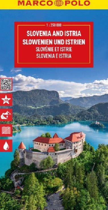 Slovinsko, Istrie 1:200T / automapa Marc - neuveden