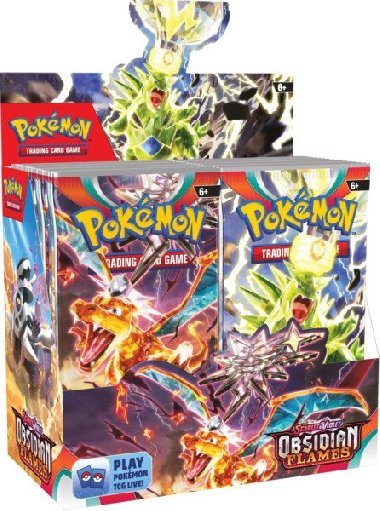 Pokmon TCG: Scarlet & Violet 03 Obsidian Flames - Booster - neuveden