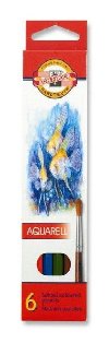 Koh-i-noor akvarelov pastelky/ryby 6ks - neuveden