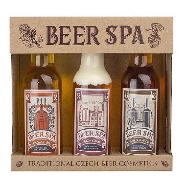 Drkov sada Beer Spa (sprchov gel, vlasov ampon, pna) - neuveden