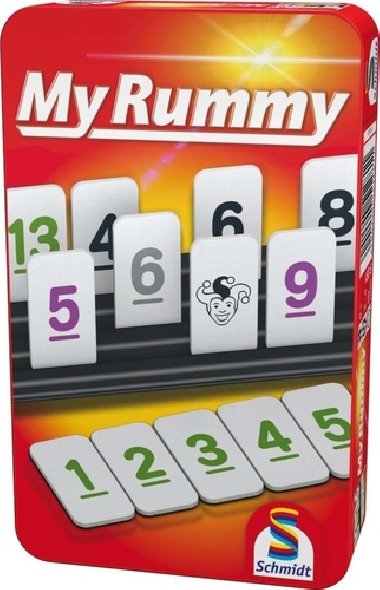 Hra MyRummy v plechov krabice - Schmidt