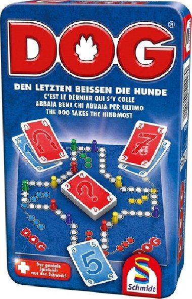 Hra Dog v plechov krabice - Schmidt