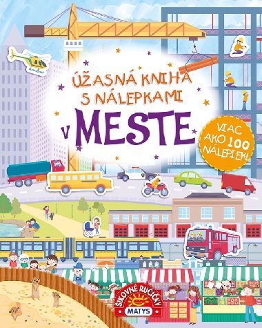 ھasn kniha s nlepkami V meste - 