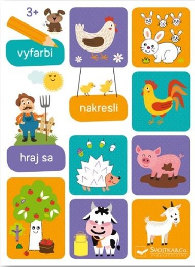 Vyfarbi, nakresli, hraj sa - 