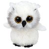 TY Plyšák AUSTIN 15 cm - Bílá sova - neuveden