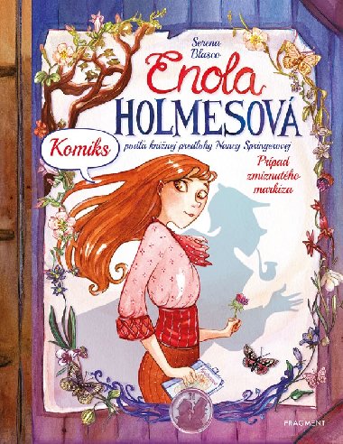 Enola Holmesov: Prpad zmiznutho markza - KOMIKS - 