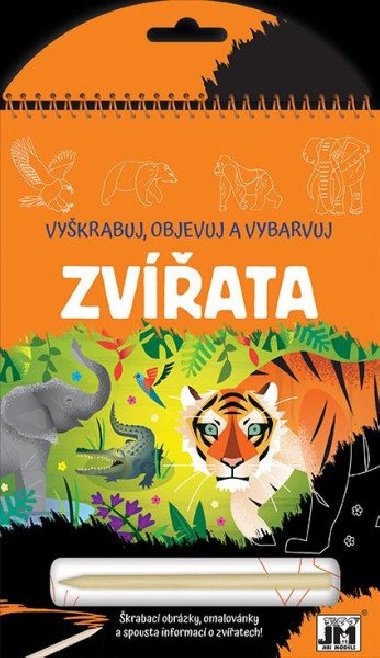 Vykrabuj, objevuj, vybarvuj Zvata - Jiri Models