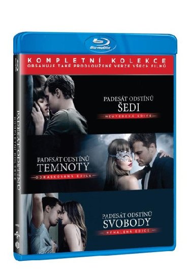 Padest odstn kolekce 1.-3. (3xBlu-ray) - neuveden