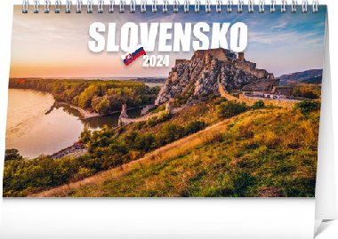 Slovensko 2024 - stolov kalendr - 