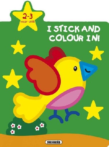 I stick and colour in!  - Bird  2-3 year old - neuveden