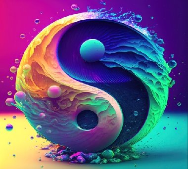 Devn puzzle Yin Yang A3 - 