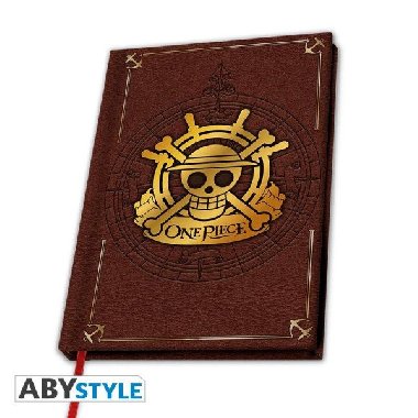 One Piece Zpisnk A5 - Premium Skull - neuveden
