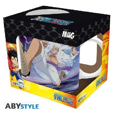 One Piece Keramick hrnek 320 ml - Luffy vs Kaidou - neuveden
