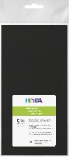 HEYDA Hedvbn papr 50 x 70 cm - ern 5 ks - neuveden