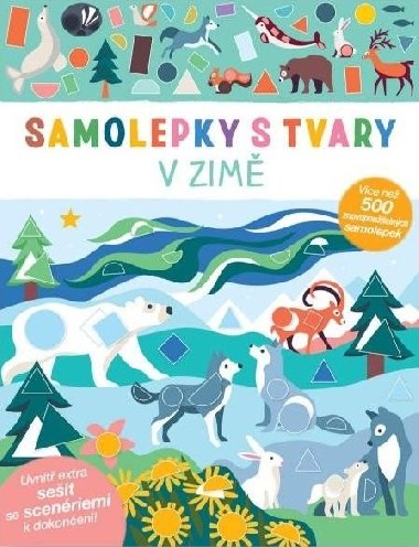 Samolepky s tvary V zim - neuveden