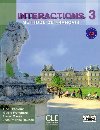 Interactions 3 - Niveau A2 - Livre de lleve + DVD Rom - Crpieux Gal