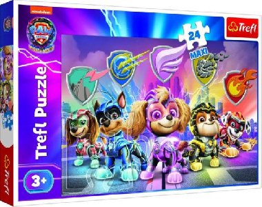 Puzzle Tlapkov patrola Ps mise MAXI 24 dlk - 