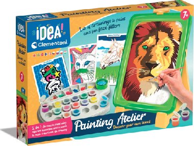 IDEA Kreativní sada Malířský ateliér 2v1 - Clementoni