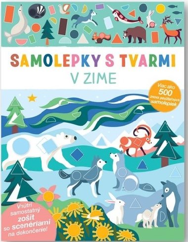 Samolepky s tvarmi V zime - 
