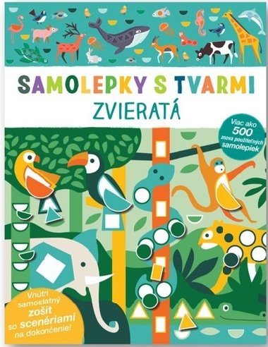Samolepky s tvarmi Zvierat - 