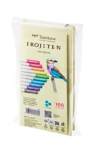 Tombow Pastelky IROJITEN - set Pale tone l, 10 odstn - neuveden