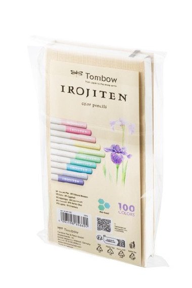 Tombow Pastelky IROJITEN - set Very pale tone lll, 10 odstn - neuveden
