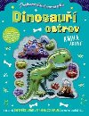 Trojrozmrn samolepky Dinosau ostrov - Stuart Lynch