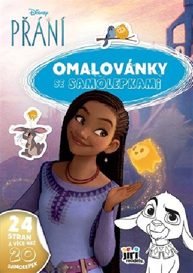 Omalovnky A4 se samolepkami Pn - Jiri Models