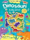 Plstn samolepky - Dinosaui - kniha aktivit - neuveden