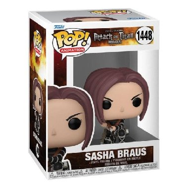 Funko POP Animation: Attack on Titan - Sasha - neuveden