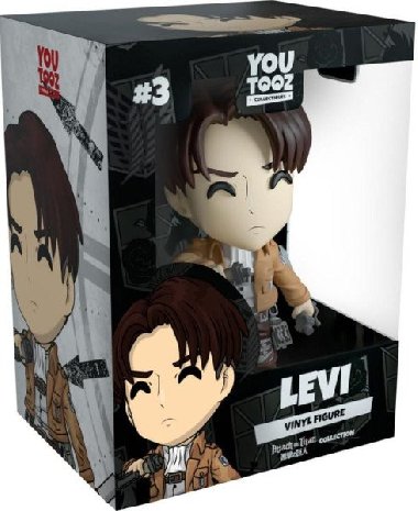 Attack on Titan figurka - Levi 11 cm (Youtooz) - neuveden