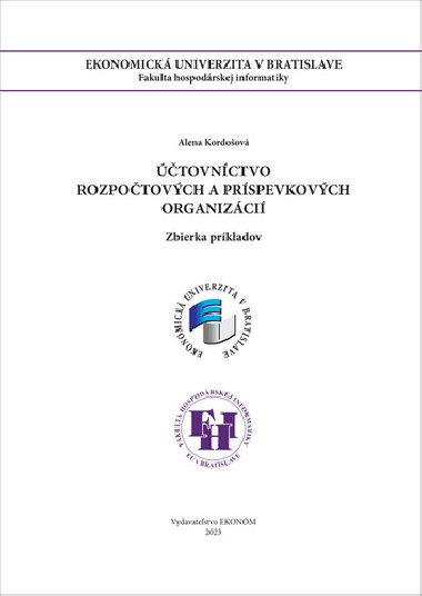 tovnctvo rozpotovch a prspevkovch organizci - Alena Kordoov