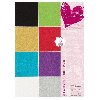 Docrafts Sada tpytivch papr -  Glitter A4 16 ks - neuveden