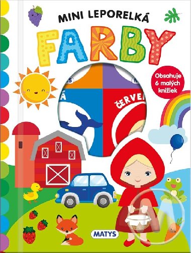 Mini leporelk Farby - 