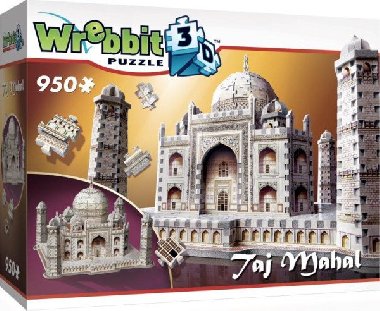 Puzzle 3D Taj Mahal 950 dlk - neuveden