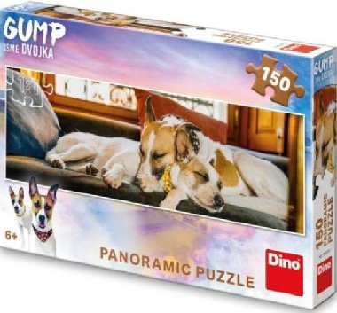 Puzzle panoramic Gump jsme dvojka na gaui 150 - 