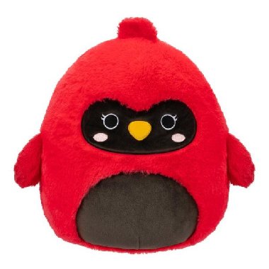 Squishmallows Fuzz-A-Mallows Kardinl Cazlan 30 cm - neuveden