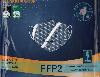 Respirtor FFP2 Balerina Modr dladice - Balerina