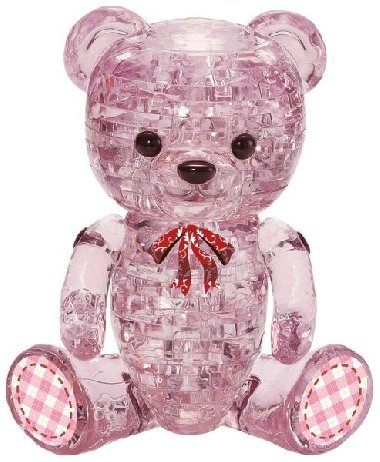 Puzzle 3D Crystal Medvdice Lily 48 dlk - neuveden