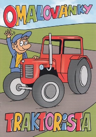 Omalovánky A5 Traktorista - Tojemi