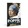Poppik Malý samolepkový plakát - VERMEER (Dívka s perlovými náušnicemi) - neuveden