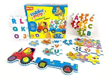 Zvukov puzzle Psmenkov traktor - Infoa