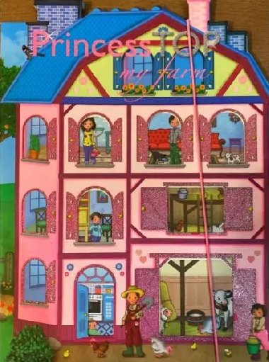 Princess My Farm - Navrhni a nalep - Nakladatelstv SUN