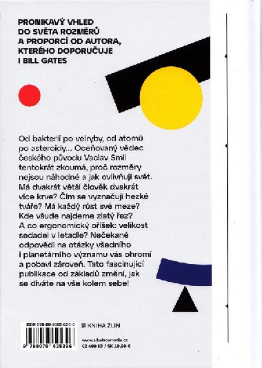 Velikost - Rozměry jako klíč k pochopení světa - Václav Smil Velikost - Rozměry jako klíč k pochopení světa - Václav Smil