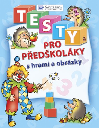 Testy pro pedkolky s hrami a obrzky - 