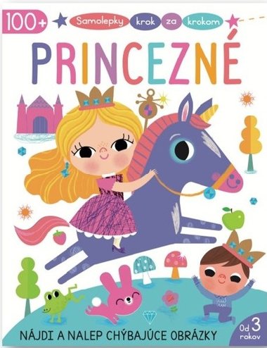 Samolepky krok za krokom Princezn - 