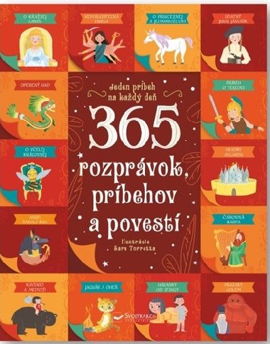 365 rozprvok, prbehov a povest - Chiara Cioni; Danila Sorrentino