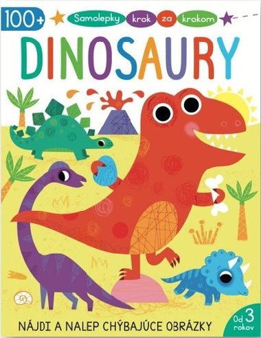 Samolepky krok za krokom Dinosaury - 